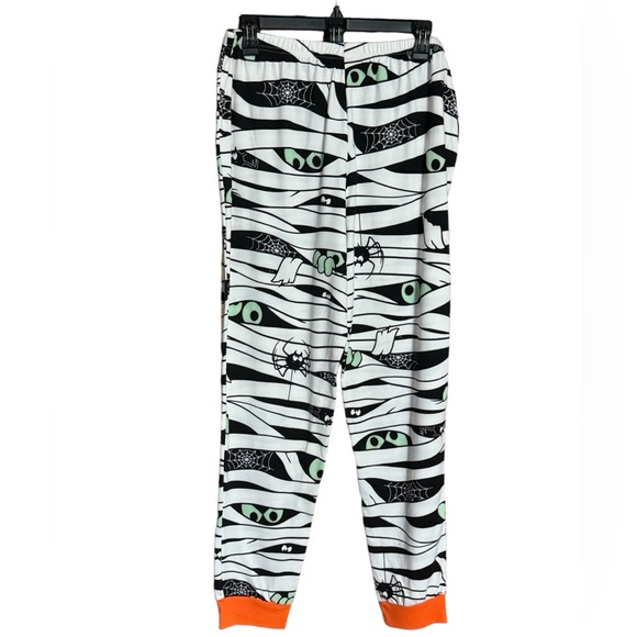 Celebrate Halloween Mummy Glow In the Dark Matching Pajama Set Sz L (12/14) - Picture 5 of 14